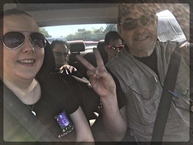 Melissa, Brent, Wendy and Jon on the way to Mosquito