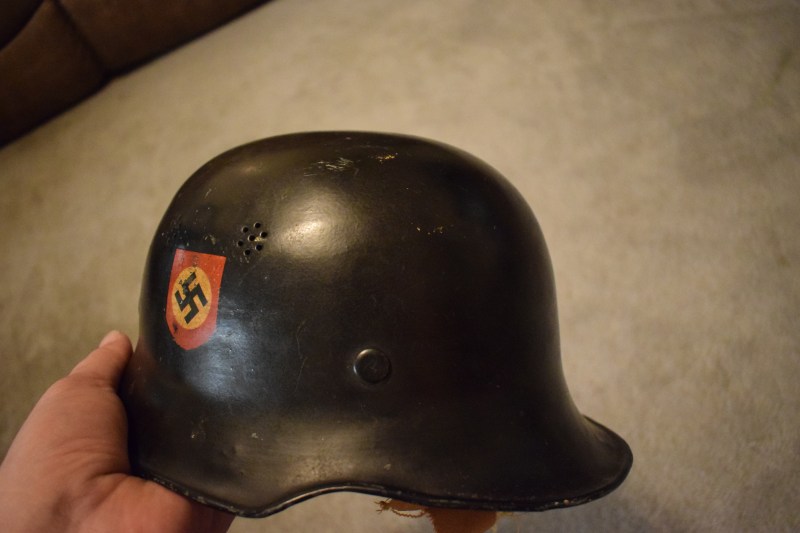 Nazi Helmet Swastika
